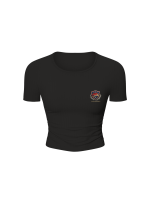 Ruched Bodycon Crop Top