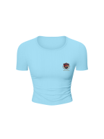 Ruched Bodycon Crop Top - Image 2