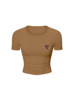 Ruched Bodycon Crop Top - Image 3