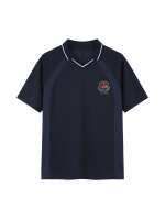 Striped V-Neck Soccer Jersey - Image 3