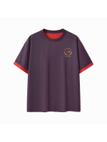 Contrast Cuff Cuffed T-Shirt - Image 4