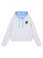Contrast Drawstring Hoodie - Image 3