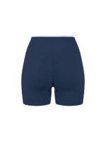Women's High Rise Color Block Yoga Shorts - Image 2