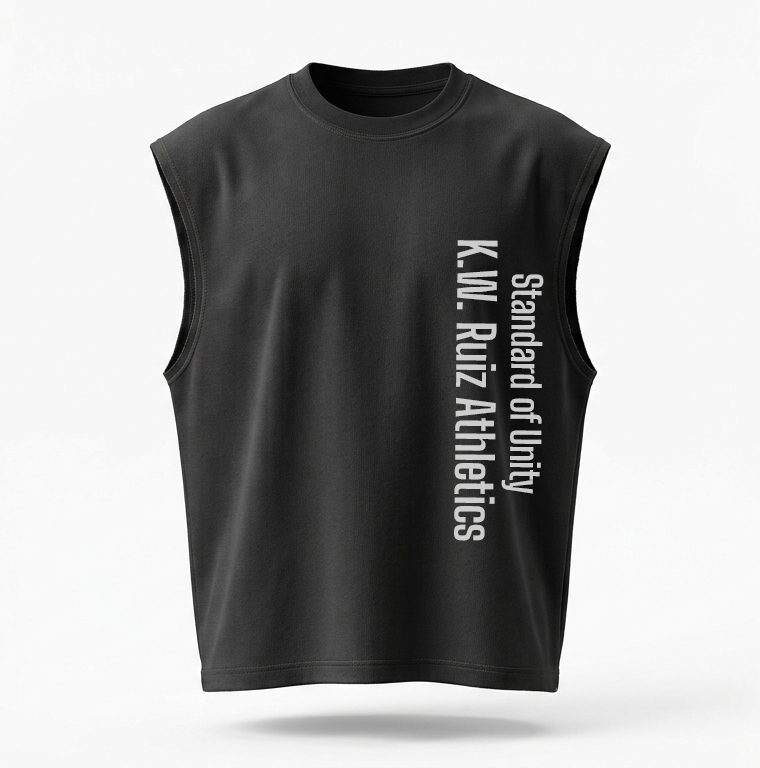 Black-.jpg Athletic Oversized Sleeveless - Image 1